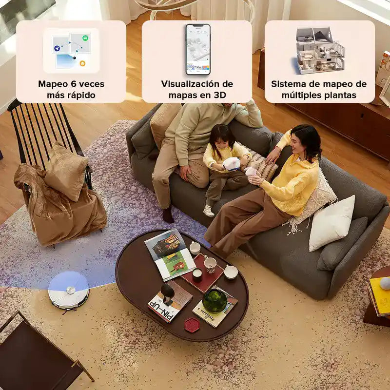 *Compre 1 y LLÉVATE 2* - Robot Aspirador Inteligente BotClean™️ Max 3 en 1